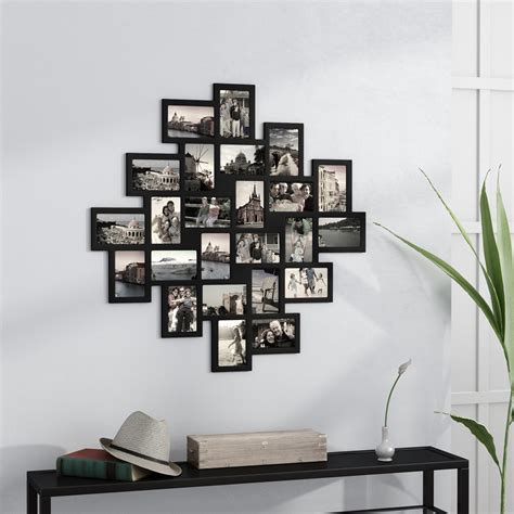large photo frame  wall amazon  large multi picture photo frames collage set  wall