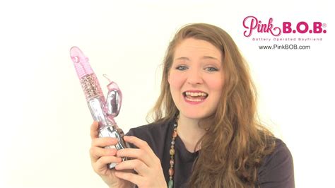 rotating rabbit vibrator for women pinkbob toy youtube