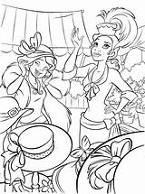 Coloring Pages Princess Frog Lottie Tiana Disney Popular Coloringhome Comments sketch template