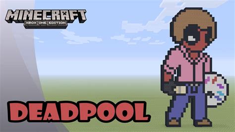 Minecraft Pixel Art Tutorial And Showcase Deadpool As