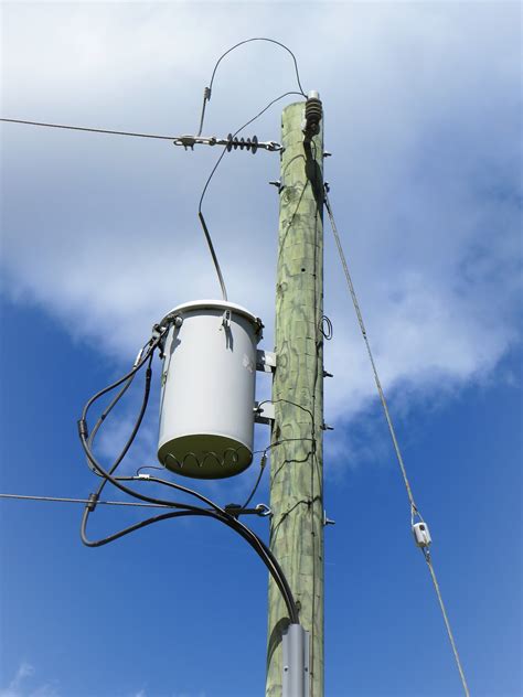 outdoor transformer power pole metglas