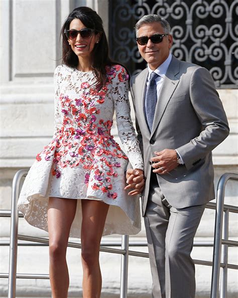 photos george clooney amal alamuddin get married in