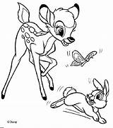 Bambi Coloring Pages Disney Thumper Clipart Faline Coloring4free Colouring Printable Getcolorings Flower Skunk Butterfly Kids Popular Marvellous Library Color Print sketch template