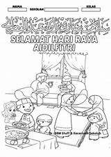 Raya Hari Mewarna Aidilfitri Kad Pertandingan Lukisan Mewarnai Turun Muat Selamat Himpunan Skoloh Ramadhan Terbesar Pelbagai Pekeliling Dapatkan Cepat Terhebat sketch template