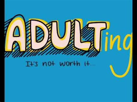adulting promo video youtube
