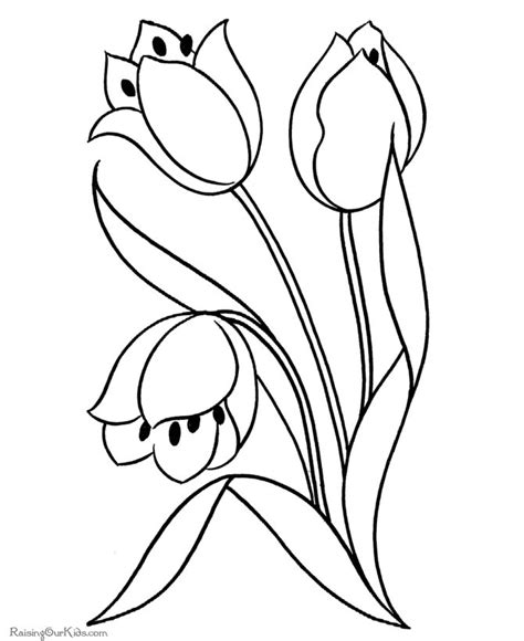 printable flowers coloring pages  flower coloring pages flowers