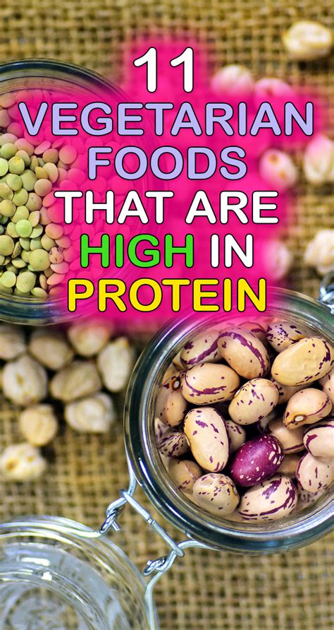 11 Vegetarian Foods That Are High In Protein Fitxl
