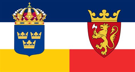the best of r vexillology — sweden norway dual kingdom flag inspired by