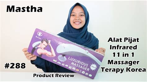 Review Alat Pijat Infrared 11 In 1 Massager Terapy Korea Youtube