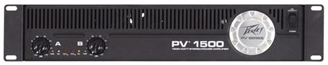 peavey pv  power amplifier