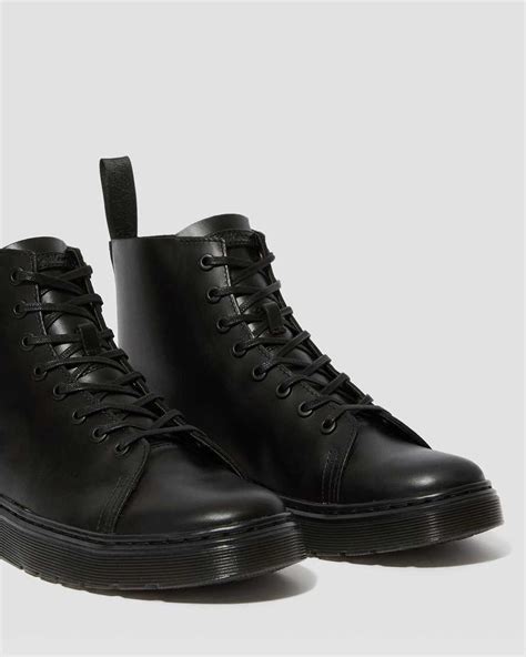 talib leather lace  boots dr martens