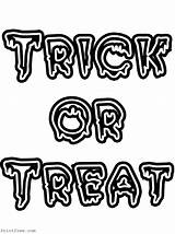 Halloween Coloring Pages Words Printables Printfree sketch template