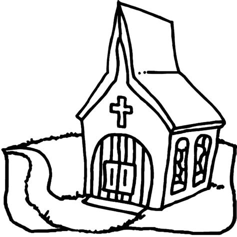church tower  bell coloring pages  place  color