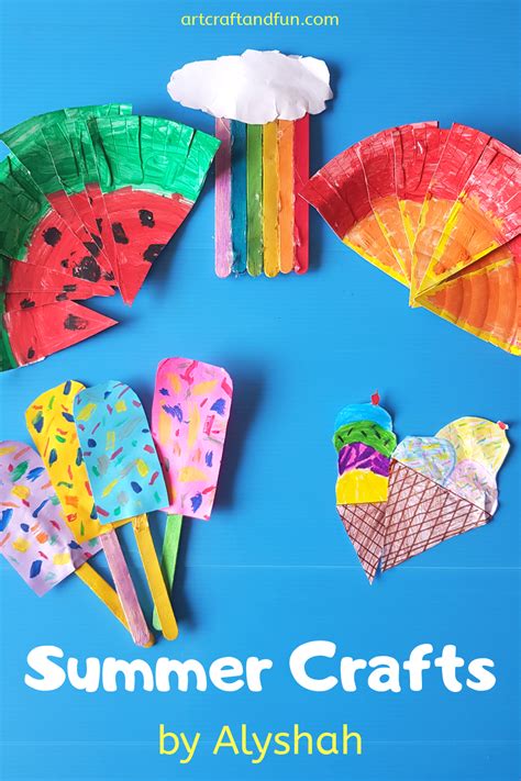 summer crafts  kidsfree printable preview  entire book