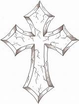 Crosses Cross Drawing Drawings Cool Tattoo Stone Simple Designs Tattoos Line Contour Clipart Draw Easy Religious Celtic Cliparts Deviantart Quotes sketch template