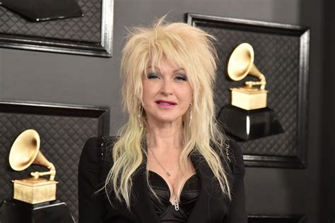 Cyndi Lauper Recalls Trying To Wear Jeans And A T Shirt To Fit In And