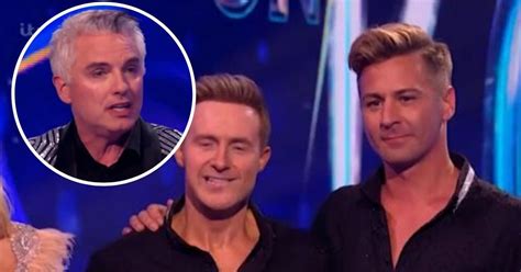dancing on ice s first same sex couple prompt tears after