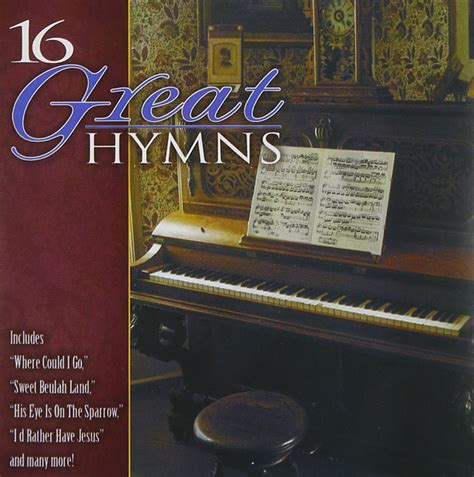 various artists 16 great hymns music