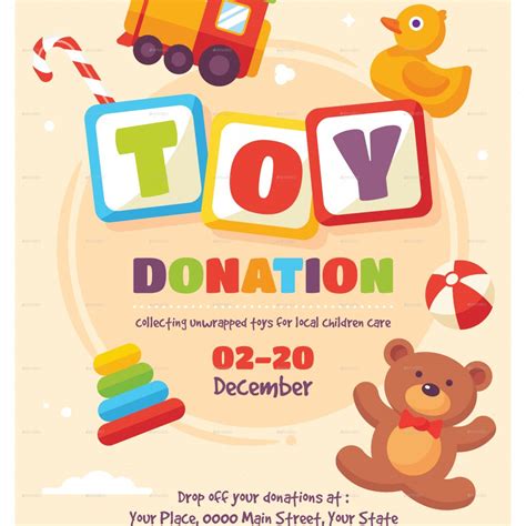 toys  tots donation flyer   wonderful picks
