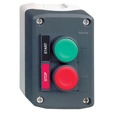 schneider electric  mm stopstart push button switch  control station xalacs  home depot