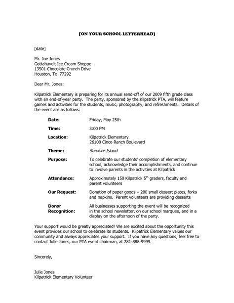 letter  solicit donations template collection letter template