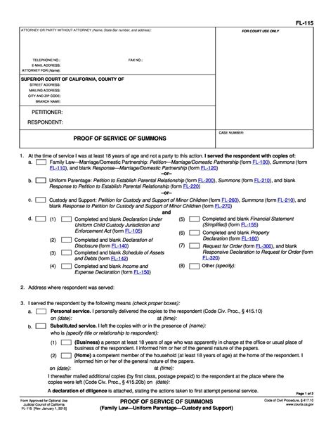 divorce papers printable template lab