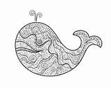 Baleine Zentangle Worlds Wasserwelten Adulti Justcolor Mondes Aquatiques Stampare Erwachsene Malbuch Adultos Jolie Motifs Ses Coloringbay Coloriages Adultes Bioradar Nggallery sketch template