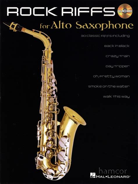 Rock Riffs For Alto Sax Saxophone Learn How To Play Sheet