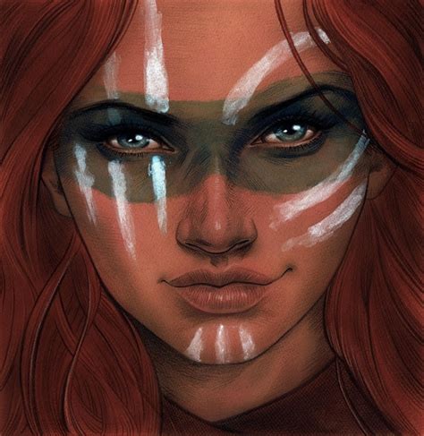 redhead 4 the few and cursed in alexandre tso s illustrations comic