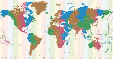 time zone map exact time   place   world   click dayspedia