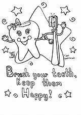 Zahnarzt Hygiene Dentist Ausmalbild sketch template
