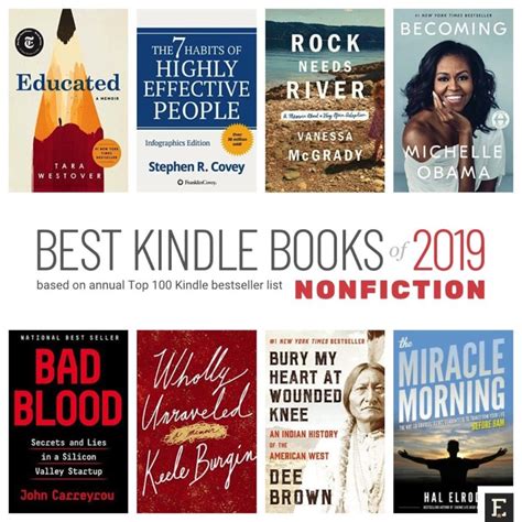 18 best selling kindle books of 2019 in fiction and nonfiction