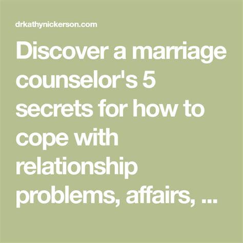 5 Powerful Ways To Cope With Relationship Problems