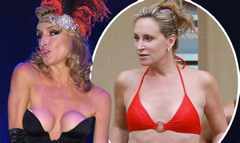 Real Housewives Sonja Morgan 48 Reveals Lopsided Boob