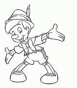 Pinocchio Coloring Pages Printable Kids Disney Drawing Happy Print Colouring Sheets Book Printables Princess Pinocho Gif Cartoon Penguin Library Clipart sketch template