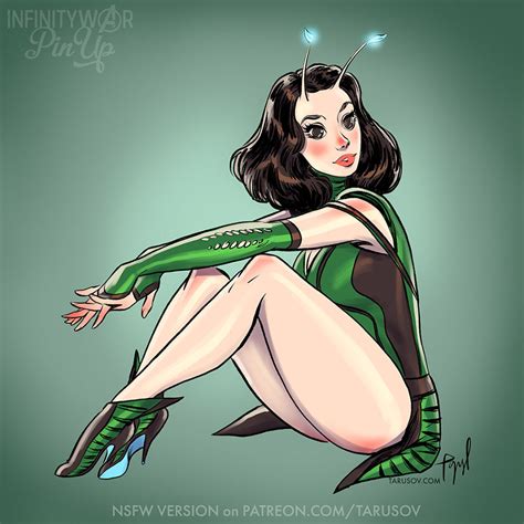 I Reimagined Infinity War Female Characters As Pin Ups