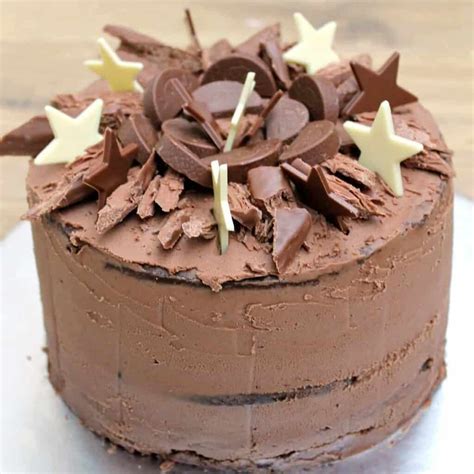 chocolate birthday cake bakingqueen