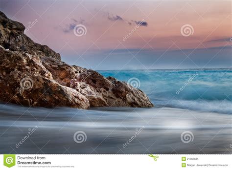 speed wave stock image image  island coastline palm
