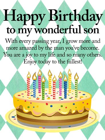 happy birthday images  son  beautiful bday cards  pictures bday cardcom