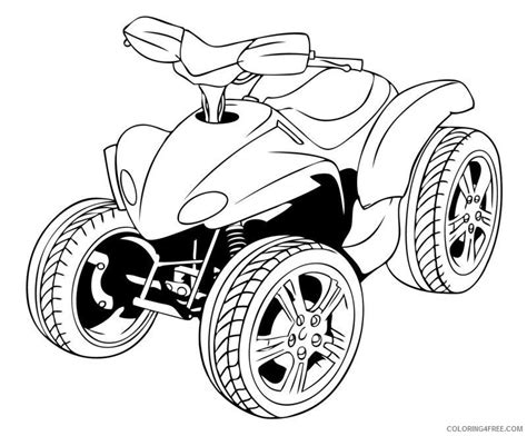 atv coloring pages printable sheets quads  coloring
