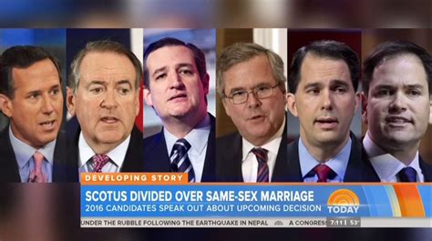 Nbc Gay Marriage A Problem For Gop Unless Supreme Court Can End