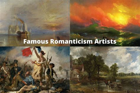 famous romanticism artists artst