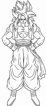 Coloring Pages Dragon Ball Gogeta Super Dbz Goku Saiyan Online Colouring Color Kids Drawing Boys Popular Dragonball Son Printable Coloringhome sketch template