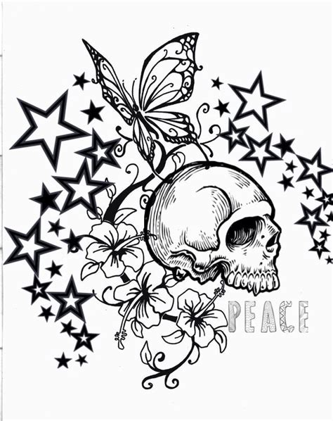 printable skull coloring pages coloring pages inspirational