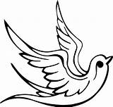 Pentecost Openclipart Getdrawings Trait Doves Seul Differantly Ils Dessinent Webstockreview Kindpng sketch template