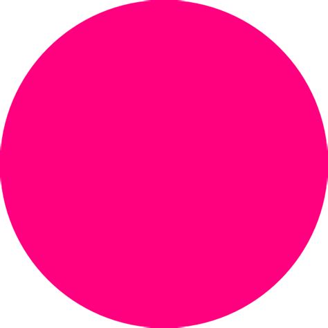 Hot Pink Dot Clip Art At Vector Clip Art