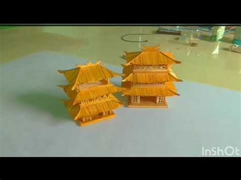house  simple toothpick bamboo toothpick house youtube