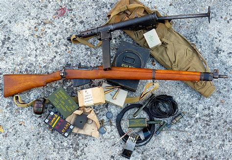 world war ii french resistance enfield rifles    sale