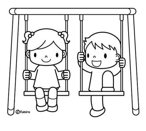 swing  coloring pages