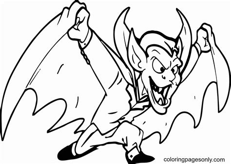 scary vampire coloring page  printable coloring pages